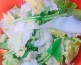 Hình bước làm 1 của món Canh sườn non nấu cải👨🍳
