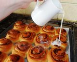 Kakaós csiga (Darázsfészek) recept fázis 5 fotója