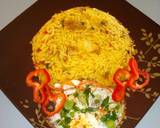 Stir fried rice with minced meat and sunny side up egg recipe step 4 photo