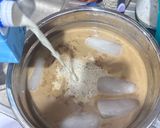 Foto langkah ke 3 dari resep Es Lumut Kopi Mangga.