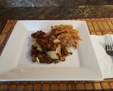 A picture of step 8 of Birria Revolcada.