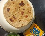 A picture of step 1 of Cheese Paratha Sandwich.