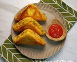 Foto langkah ke 16 dari resep Roti Goreng Sosis Rogut Keju.