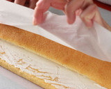 A picture of step 13 of Strawberry Swiss Roll Cake.