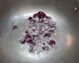 A picture of step 6 of Bread Masala.
