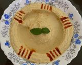A picture of step 4 of Hummus.
