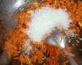 A picture of step 3 of Carrot Sabudana.