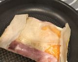 Une image de l'étape 4 de Brick jambon œuf fromage.