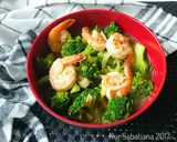 Foto langkah ke 6 dari resep Brokoli Cah Udang.