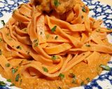 Foto del paso 2 de la receta: Fideos caseros sabor morrón asado