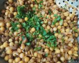 चना मटर चाट रेसिपी चरण 3 फोटो