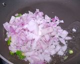 A picture of step 2 of Roasted rajgira upma.