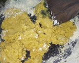 A picture of step 1 of Besan ke laddoo.