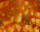 आलू मटर की सब्जी (Aloo Matar ki sabzi recipe in hindi) रेसिपी चरण 3 फोटो