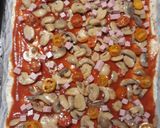 Une image de l'étape 5 de Pizza familiale du dimanche soir.