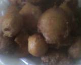 Kaimati coated with sugar syrup recipe step 3 photo