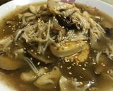 รูปขั้นตอนการทำที่ 4 ของ ราดหน้าเต้าหู้ย่างเห็ดรวมเจ ไม่ใช้น้ำมัน!! #กินผักรักสุขภาพ5