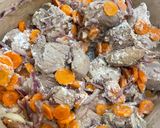 Une image de l'étape 3 de Bœuf Bourguignon.