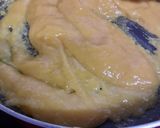 A picture of step 2 of Aam papad gulkand gilauri.
