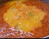 A picture of step 2 of Matar curry with aloo petis.