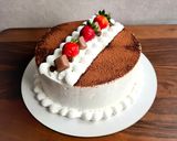 عکس مرحله 15 از دستور کیک خامه ای با کرم قهوه (Cake with Coffee cream)