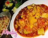 صورة لخطوة 1 من وصفة 🌺طباخ روحو بالزيت مع رز مفلفل