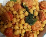 Foto del paso 6 de la receta: Garbanzos con Chorizo y Espinacas🇵🇪