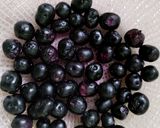 A picture of step 1 of Indian Blackberry Sherbet.