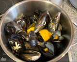 Foto del paso 3 de la receta: Mejillones al vapor