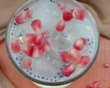 Foto langkah ke 3 dari resep Es susu delima.