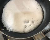 A picture of step 5 of Sinasir or Rice pancakes.