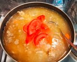 รูปขั้นตอนการทำที่ 3 ของ ซุปไก่ฝักเขียว 🥣