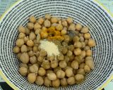 A picture of step 3 of Chickpeas & Sweet Potato Buddha Bowl (vegan).