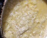 Foto del paso 4 de la receta: Zapallo cabutia relleno con arroz, pollo, muzzarella y cebolla