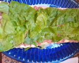 Foto del paso 2 de la receta: Pionono de Atún, lechuga, cherry, aceitunas y huevo.🤗💖💕🙂😊💖🤗💕🙂😉😊🤗