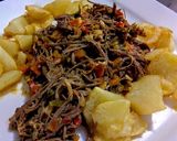 A picture of step 9 of Shredded Beef (Carne Desmechada).