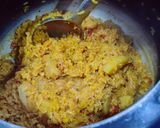 A picture of step 6 of काठियावाड़ी मसाला खिचड़ी🍲.