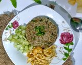 Foto langkah ke 3 dari resep Nasi Goreng Sambal Ijo.