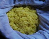 Hình bước làm 4 của món Xôi xéo Hà Nội