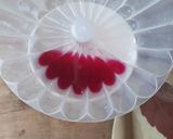 Foto langkah ke 3 dari resep Puding Buah Naga Lapis Susu.