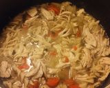 A picture of step 7 of Easy homemade chicken soup.
