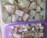 Foto langkah ke 2 dari resep Jangan Terong Tempe Pedas (sayur ndeso).
