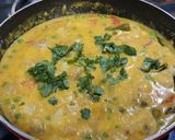 A picture of step 9 of Vegetable Caldin.