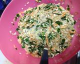 Foto del paso 2 de la receta: Budín de acelga y avena (proteico)