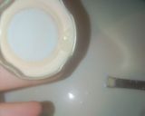 A picture of step 1 of Triple-Layer Ghazliya Layali Lubnan.