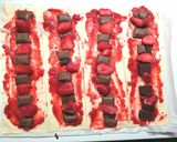 Epres-csokis levél🍓🍫 recept fázis 2 fotója