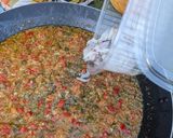 A picture of step 5 of Paella Loredana.
