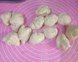 Foto langkah ke 6 dari resep Roti Sobek dengan Resep Adonan Dasar Roti Tanpa Ulen dengan Margarin Tanpa Telur.