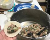 A picture of step 6 of Cabbage and Chive Dumplings.
