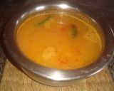 A picture of step 3 of Mango rasam.